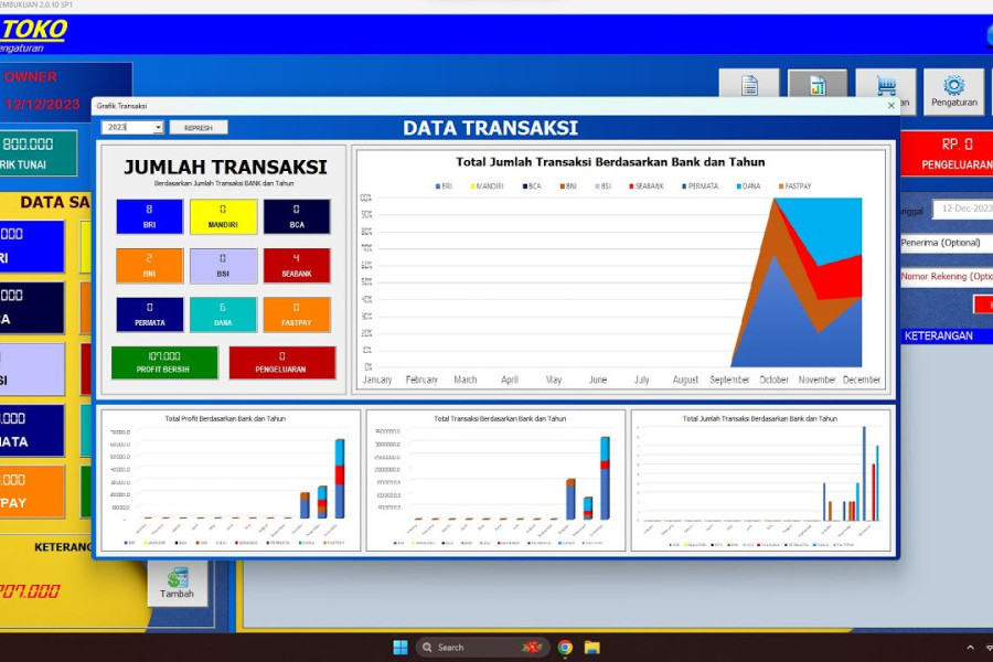 BUKULINK V2 - Software Pembukuan Agen